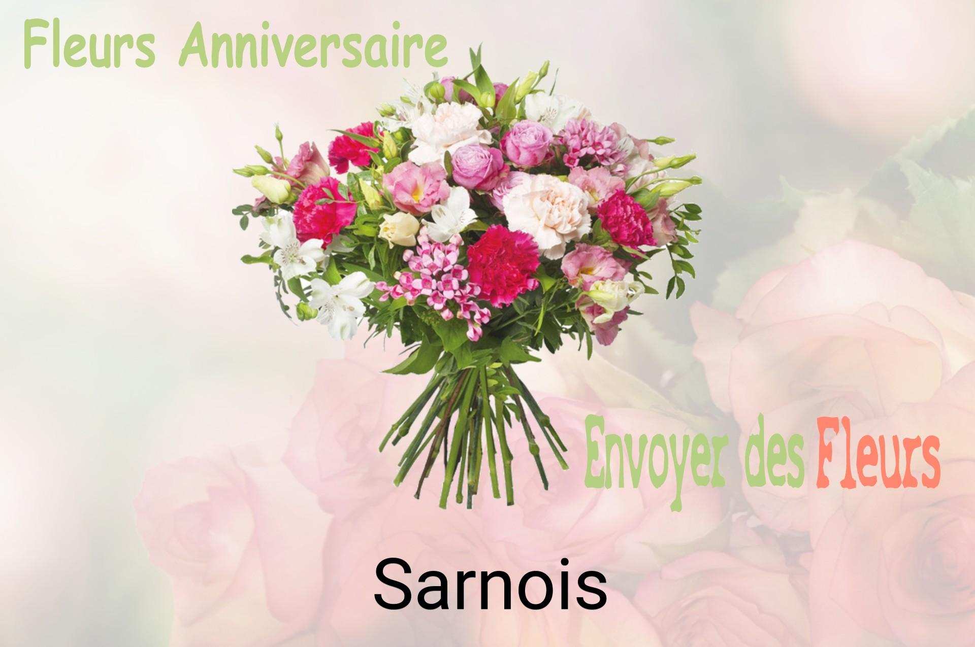 Bouquet de fleurs d’anniversaire livré à Sarnois